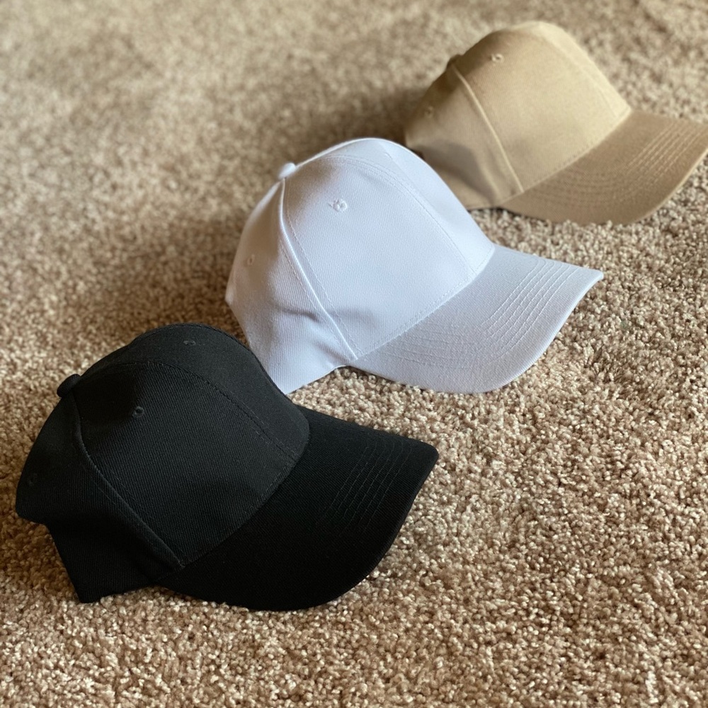 3 hats